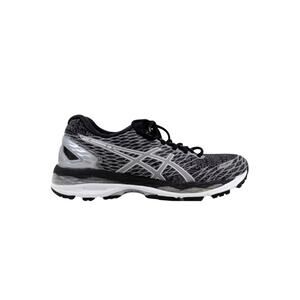 ASICS Gel-Nimbus 18 Lite Show Black Silver Shark Women's Sneakers Size 8
